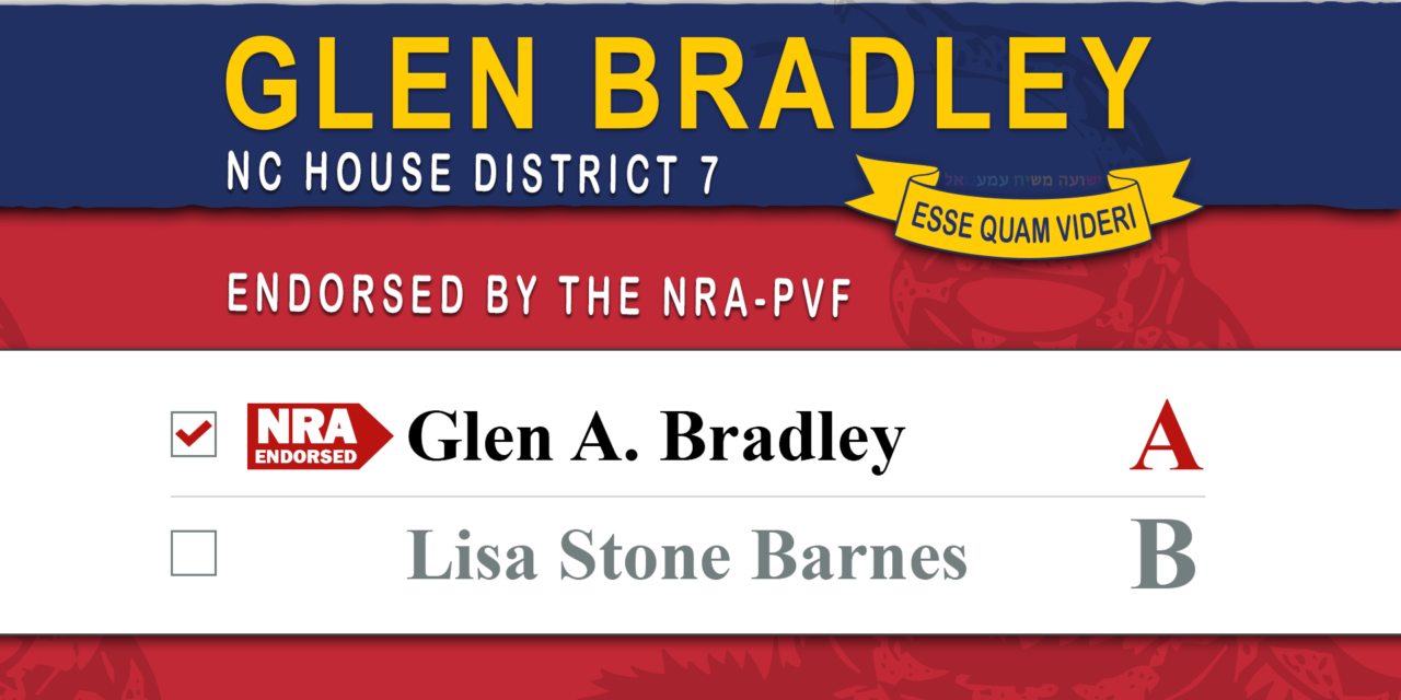 NRA-PVF Endorses Glen Bradley for NC House 7